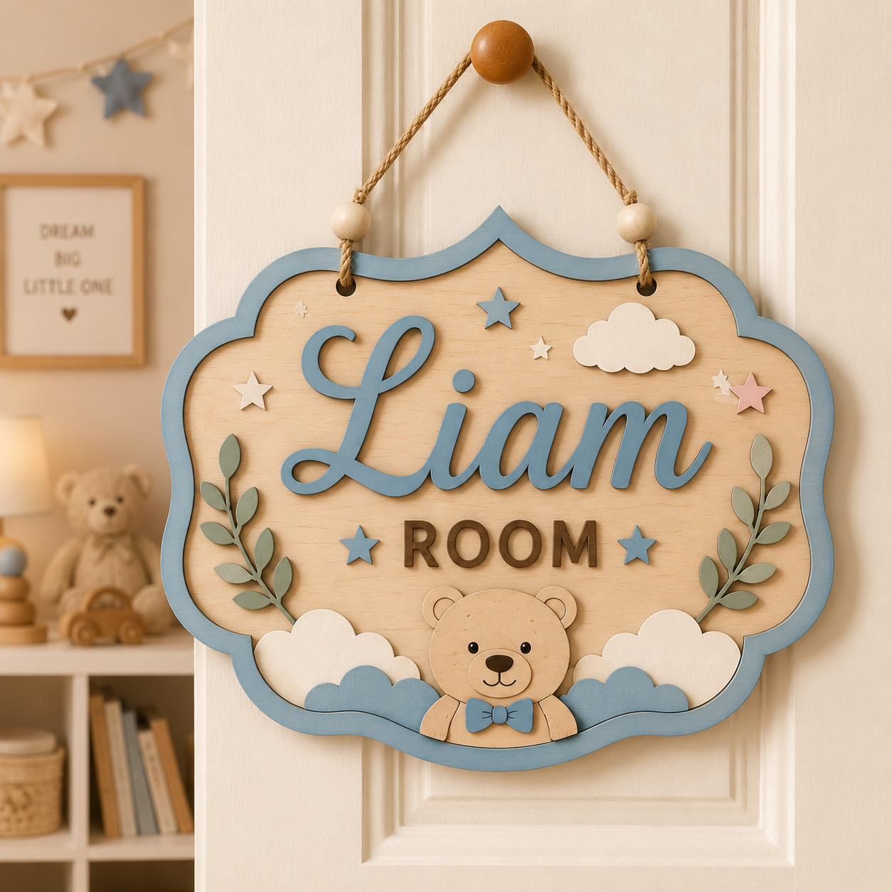 Personalized Nursery Door Sign
