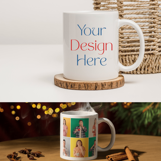 12 oz Custom Ceramic Sublimation Mug